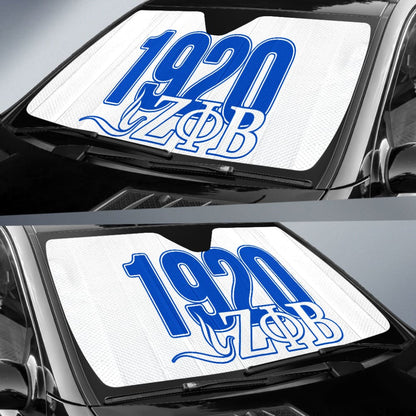 Zeta Phi Beta Dove Car Auto Sun Shades 211601 - YourCarButBetter