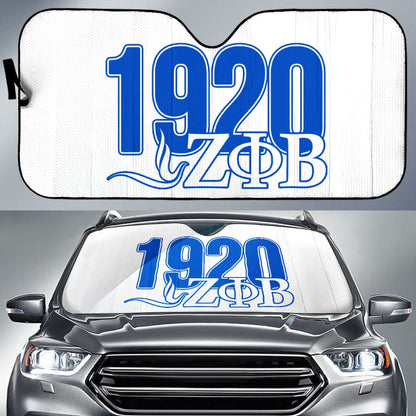 Zeta Phi Beta Dove Car Auto Sun Shades 211601 - YourCarButBetter