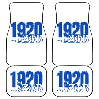 Zeta Phi Beta Dove Car Floor Mats 211601 - YourCarButBetter