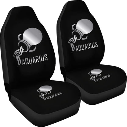 Zodiac Aquarius Chrome Seat Cover -01 161012