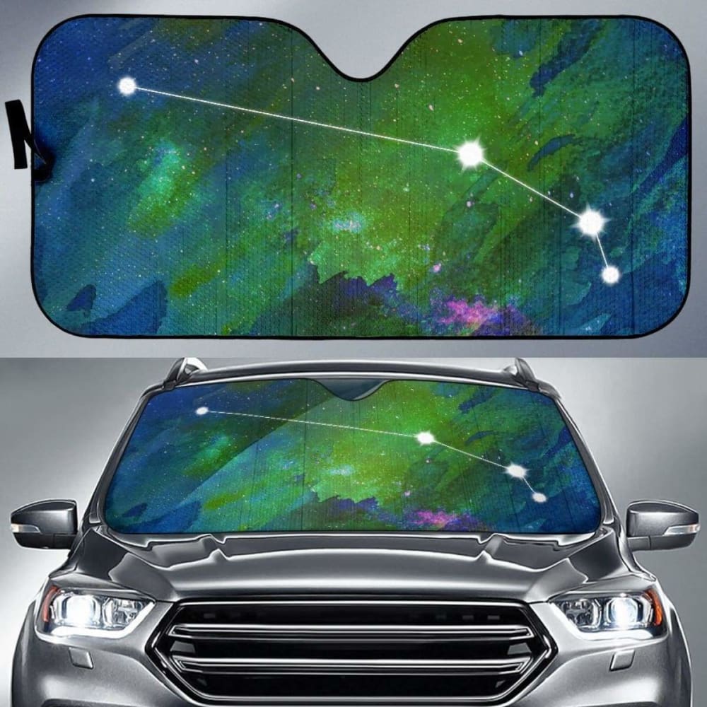 Zodiac Aries Car Sun Shades 172609 - YourCarButBetter