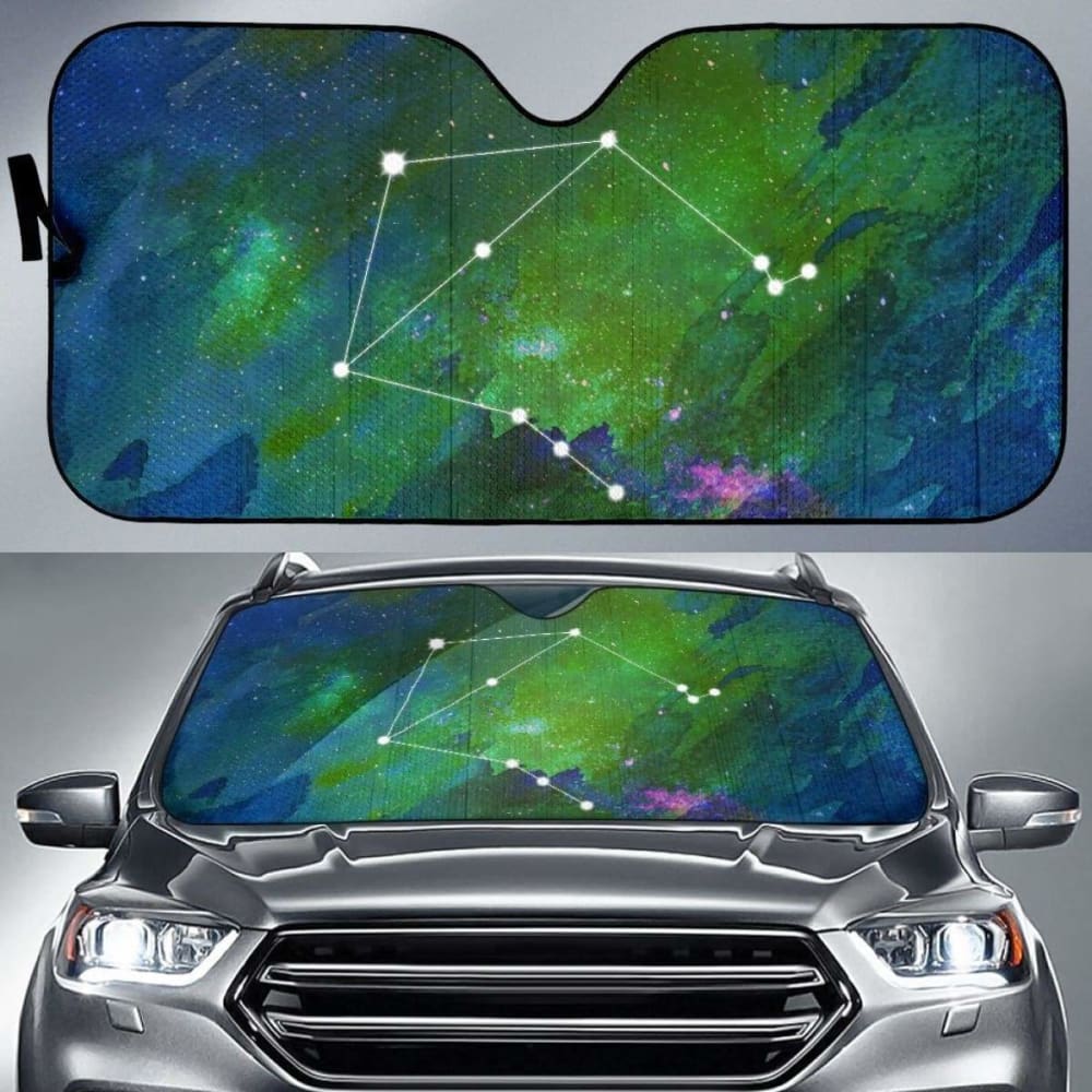 Zodiac Libra Car Sun Shade 172609 - YourCarButBetter