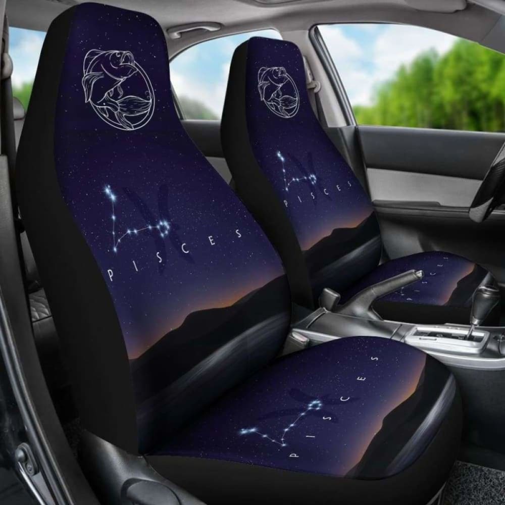 Zodiac Pisces Nite Seat Cover 161012