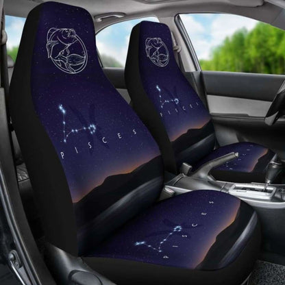Zodiac Pisces Nite Seat Cover 161012