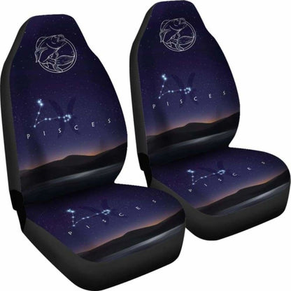Zodiac Pisces Nite Seat Cover 161012